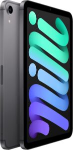 Immagine del 2021 Apple iPad Mini con display da 8,3 pollici e connettività Wi-Fi + Cellulare, colore Grigio Siderale