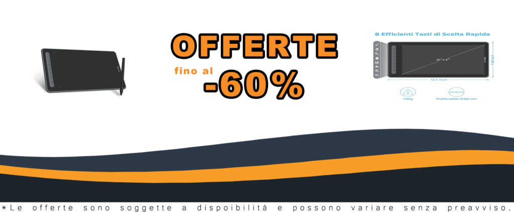 XP-PEN Deco L Tavoletta grafica 10"x 6" con X3 Elite Stylus, ideale per artisti e designer