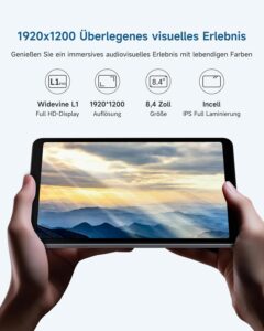ALLDOCUBE iPlay 50 Mini Tavoletta Android 13, display FHD 8,4 pollici, 12GB RAM e 64GB ROM