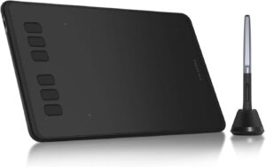 Huion Inspiroy H640P Tavoletta Grafica con Penna Senza Batteria, ideale per disegnare e progettare con precisione su Windows, Mac e Android.