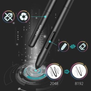 XP-PEN G430S Tablet Grafico con pennino passivo, perfetto per disegnare, giocare e firmare documenti  