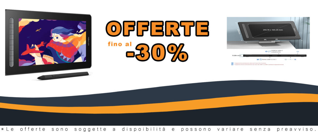 XP-PEN 13.3" Tavoletta Grafica con Schermo Artist 13 (2a generazione), display FHD, penna X3 Elite, compatibile con Windows, Mac, Android e Chrome OS