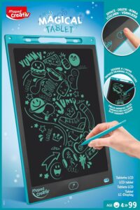Tablet da disegno LCD Maped Creativ Magical Board Maxi con schermo da 12 pollici e pennino capacitivo  