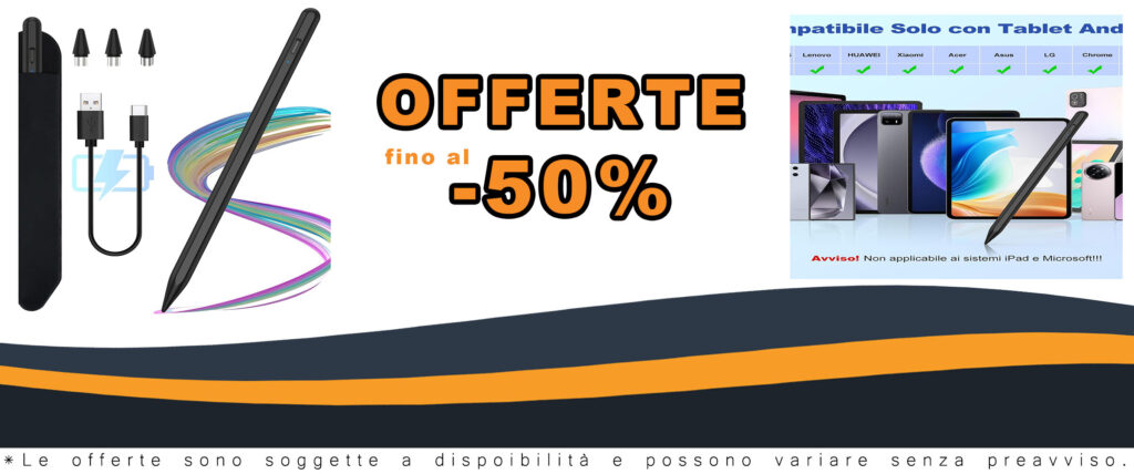 KBCASE Stylus Pen Tablet, compatibile con dispositivi Android, Samsung, iPhone e altro
