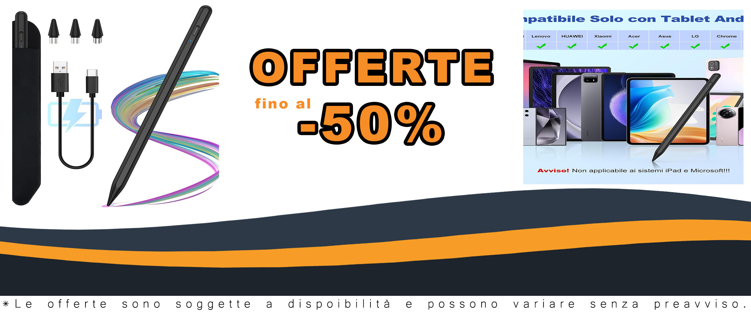 KBCASE Stylus Pen Tablet, compatibile con dispositivi Android, Samsung, iPhone e altro