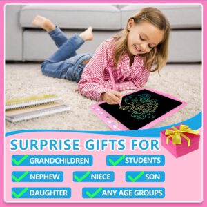 Tablet LCD DYNASONIC per bambini con lavagna magnetica e schermo a colori