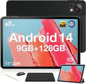 DOOGEE T30SE Tablet 11 Pollici con tastiera, mouse e penna capacitiva