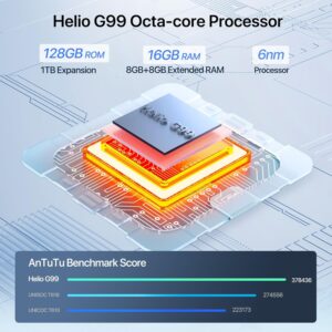 UMIDIGI Tablet G3 Tab Ultra 10.1 Pollici, con Android 13, 16GB di RAM e Dual SIM 4G, perfetto per lavoro e divertimento
