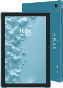 Immagine del TopLuck Tablet 10 Pollici Android, verde scuro, con memoria espandibile e sistema operativo GMS  