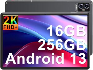 FACETEL Tablet 11 Pollici Android 13 con display 2K e connettività 5G, perfetto per lavoro e intrattenimento