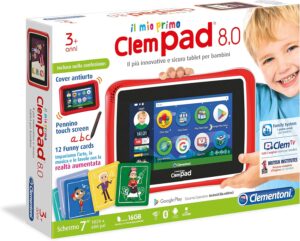 Clementoni Clempad 8.0, il tablet educativo perfetto per i bambini