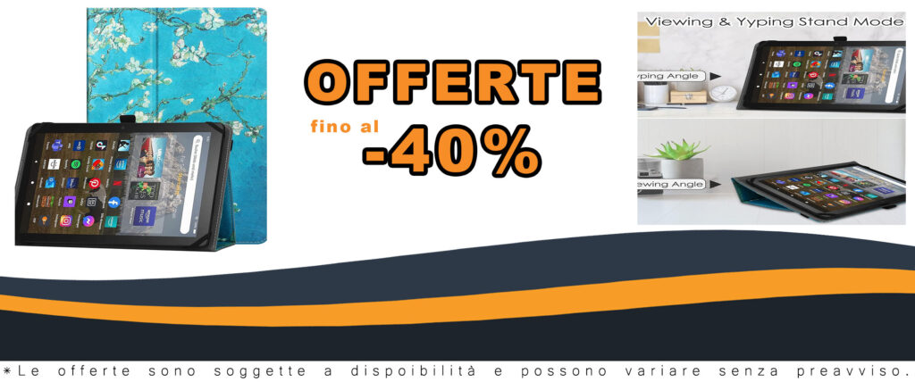 Custodia universale per tablet da 9 e 10 pollici con supporto folio e cinturino in silicone regolabile, modello Apricot Flower.