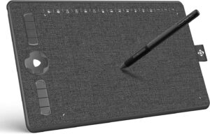 Tavoletta grafica GAOMON M1230 da 12 pollici con 8192 livelli di pressione e tasti personalizzabili  