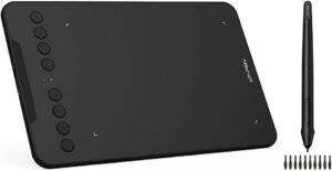 Tavoletta grafica XP-PEN Deco Mini 7W con connessione wireless 2.4G per disegno e progettazione  