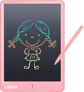 Tavoletta Grafica LCD 10 Pollici Rosa per scrittura e disegno, perfetta per bambini e ufficio