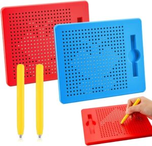 Tavolo da Disegno Magnetico Dhqkqg con superficie magnetica, ideale per bambini dai 3 anni in su, stimola la creatività e l'apprendimento.