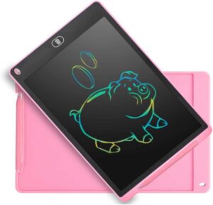 Tablet Tavoletta Grafica LCD da 12 Pollici, ideale per bambini e studenti, con funzionalità di cancellazione e blocco.
