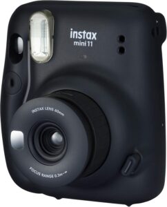 Fujifilm Instax Fotocamera Istantanea Charcoal Gray acciaio inossidabile