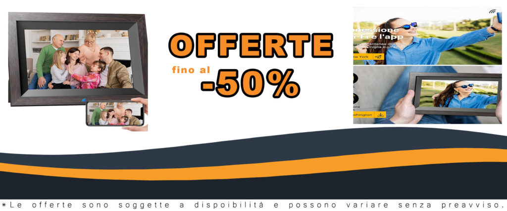 Cornice Digitale KODAK con Schermo Touch IPS e Memoria 32GB