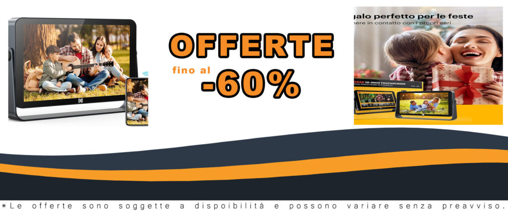 Cornice Digitale WIFI Kodak 10,1 Pollici con display touch IPS