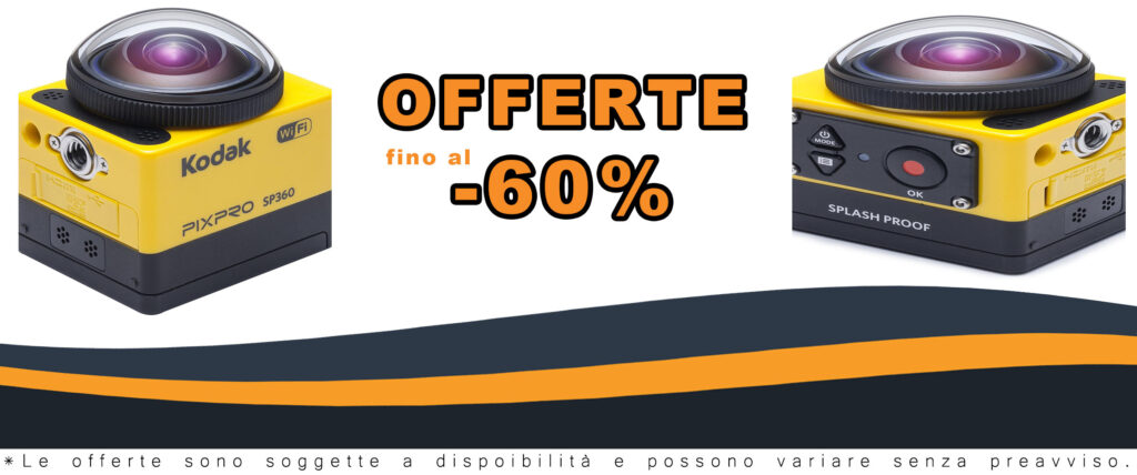 Kodak PixPro SP360 in azione, cattura video a 360 gradi