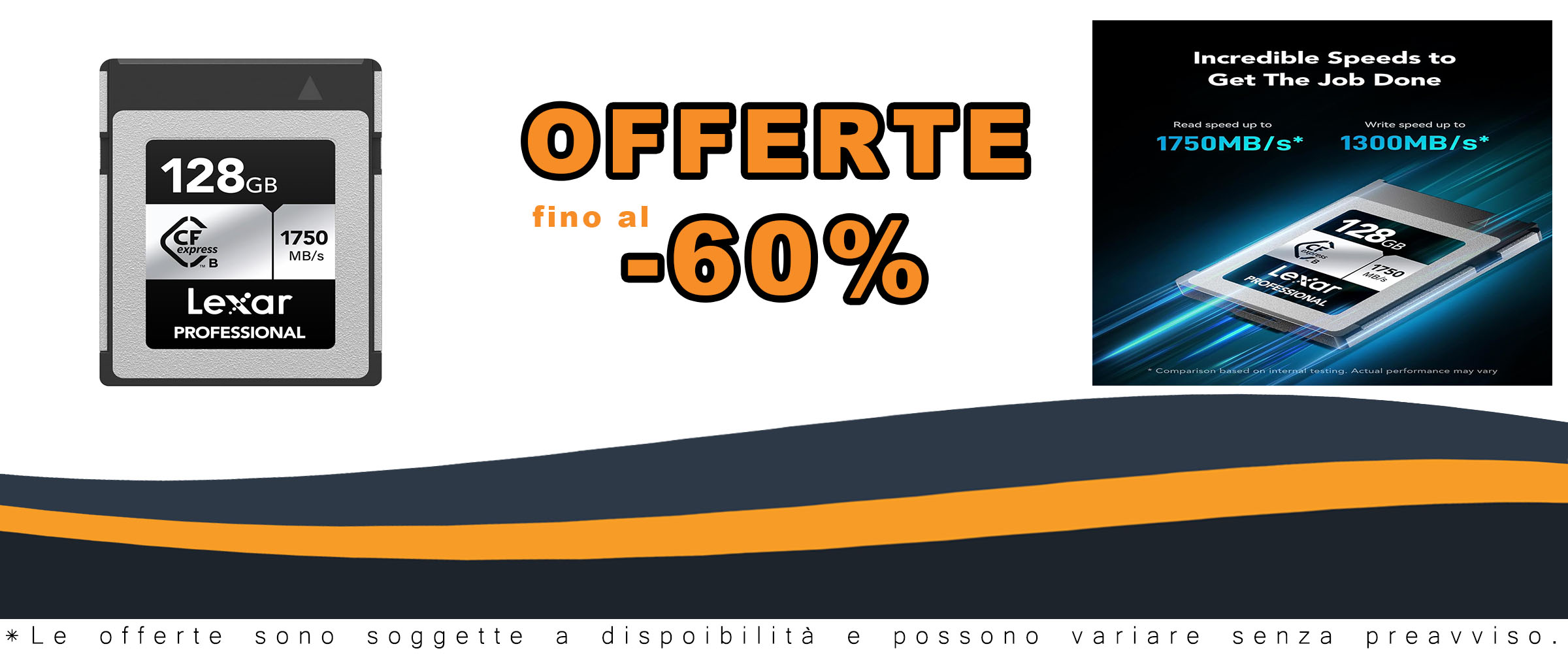 Lexar Professional Serie SILVER CFexpress 128GB in azione