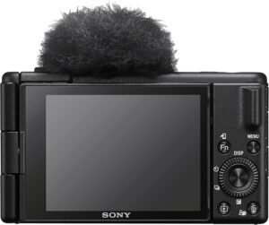 Sony ZV-1 II fotocamera digitale con schermo orientabile e microfono multidirezionale