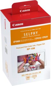 Canon RP-108IP - Carta fotografica e inchiostro ad alta capacità per stampe di qualità  