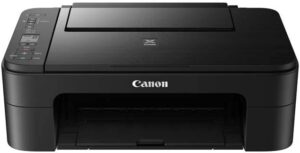 Canon PIXMA TS3350 in nero con funzioni di stampa, scansione e copia