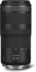 Canon RF 100-400mm obiettivo con zoom esteso e stabilizzazione d'immagine