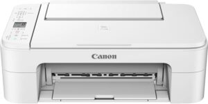 Canon PIXMA TS3351 stampante multifunzione a getto d'inchiostro bianca con display LCD da 3,8 cm