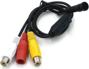 CNDST CCTV Hd Mini Macchina Fotografica di Sicurezza con lente 2.8mm e angolo di visione 110 gradi, ideale per la sorveglianza.