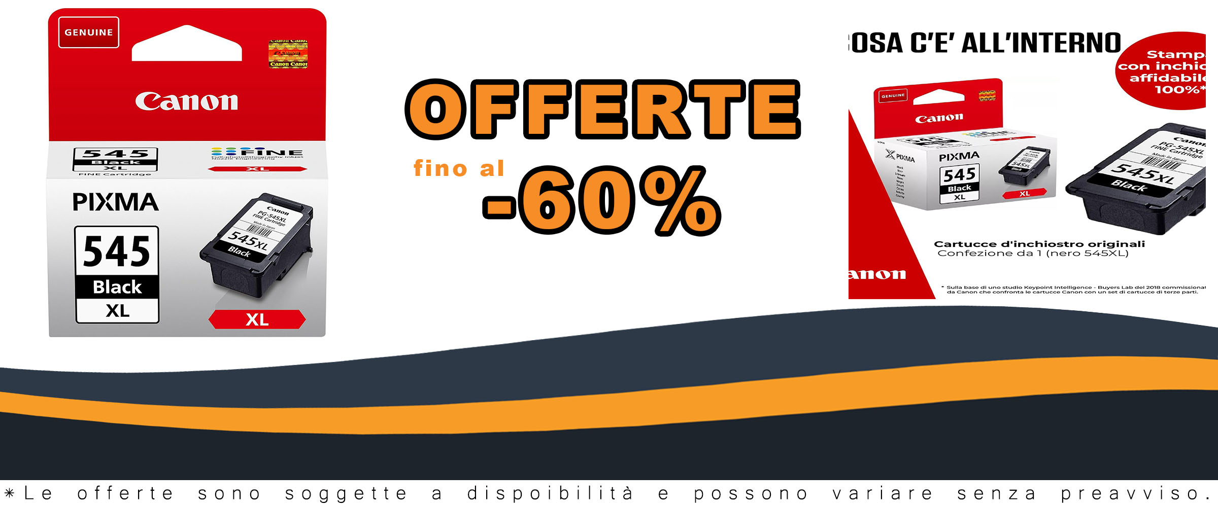 Canon Ink PG-545XL Cartuccia di inchiostro nero per stampante, alta resa fino a 400 pagine A4