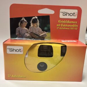 Fotocamera usa e getta PHOTO PORST 10x 1A con flash e batterie, ideale per matrimoni e feste