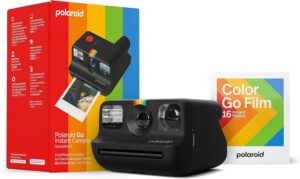 Polaroid Go Generation 2 Black, fotocamera istantanea compatta, con design elegante e stampa immediata