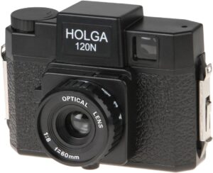 B.I.G. Holga 120 N Nero, macchina fotografica analogica vintage