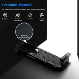 Neewer Supporto in Metallo per Canon G7X Mark II e Mark III, ideale per vlogging e montaggio su treppiede