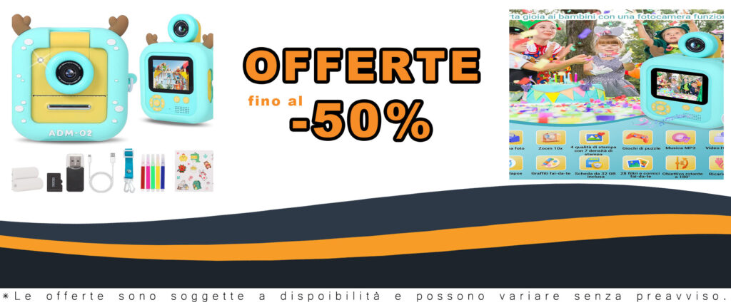 Macchina fotografica istantanea ZUEOKAI per bambini con schermo da 2,4" e obiettivo flip a 180°, regalo ideale per bambini dai 3 ai 10 anni