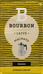 Bourbon Caffè Macinato in confezioni da 250 g per un caffè dal sapore intenso e ricco, disponibile in offerta su Amazon