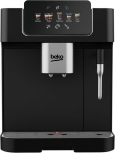 Macchina da caffè automatica Beko CEG7302B con cappuccinatore e pressione 19 bar