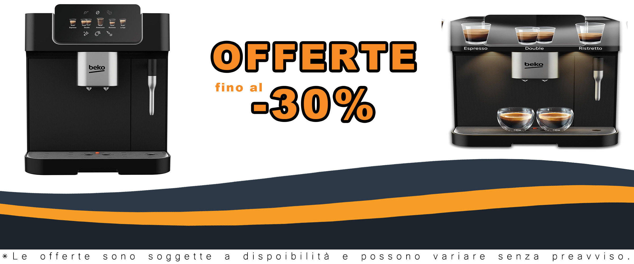 Macchina da caffè automatica Beko CEG7302B con cappuccinatore e pressione 19 bar