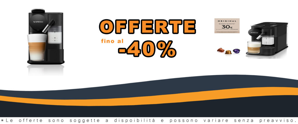 Nespresso Lattissima One EN510.B, macchina da caffè elegante e compatta con sistema a capsule Nespresso
