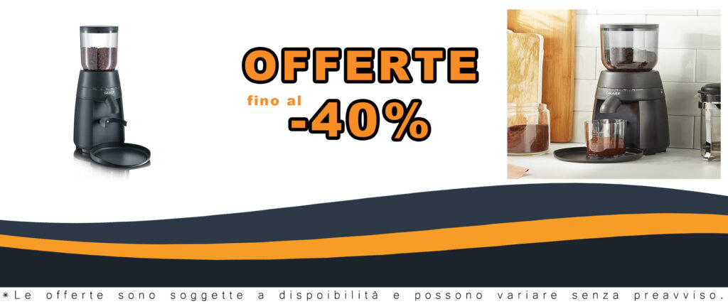 Graef CM702EU, macchina per caffè in alluminio e plastica nera, 128 W, 250g di capacità.