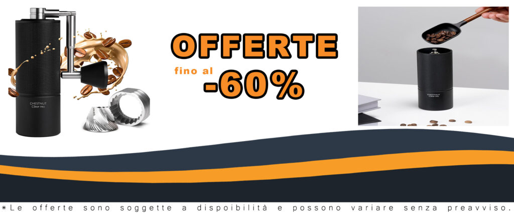 TIMEMORE Macina Caffè Manuale in Acciaio Inossidabile con maniglia pieghevole e regolazione interna, ideale per macinare caffè espresso