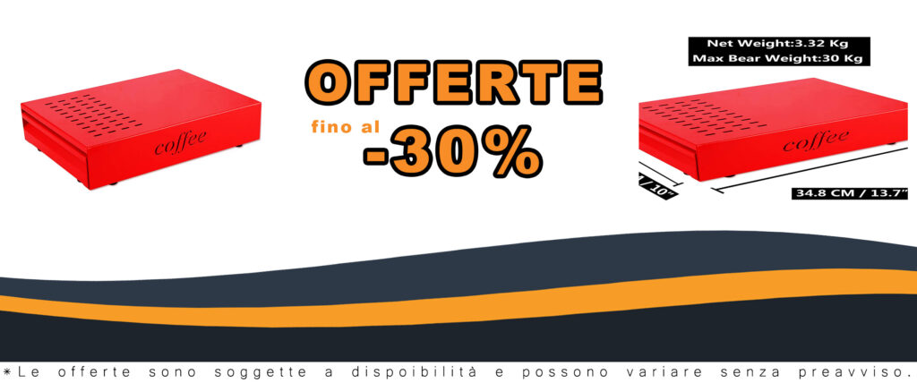 Knock Box Coffee Contenitore per Fondi di Caffè Espresso, un pratico contenitore per smaltire i fondi di caffè, ideale per chi ama l'espresso