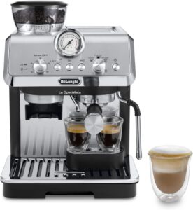 De'Longhi LA SPECIALISTA ARTE EC9155.MB Macchina da Caffè Manuale con Controllo Attivo della Temperatura e Kit Barista Incluso
