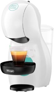 De'Longhi Piccolo XS, macchina automatica per caffè espresso, compatta e performante, bianca