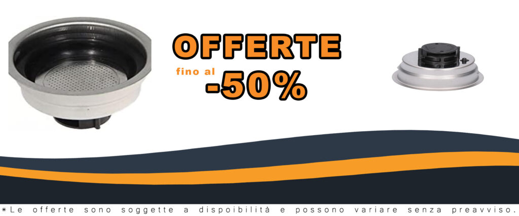 Filtro Jpshop per macchine caffè Delonghi, compatibile con cialde e caffè in polvere, per una tazza perfetta