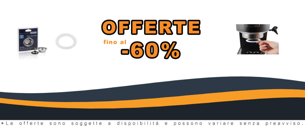 Filtro caffè 2 tazze compatibile con macchine da caffè DeLonghi EC680, EC685, EC820, EC850, EC860