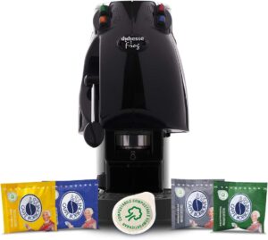 Didiesse Frog Revolution Magica Emozione Macchina da Caffè Nero Lucido
